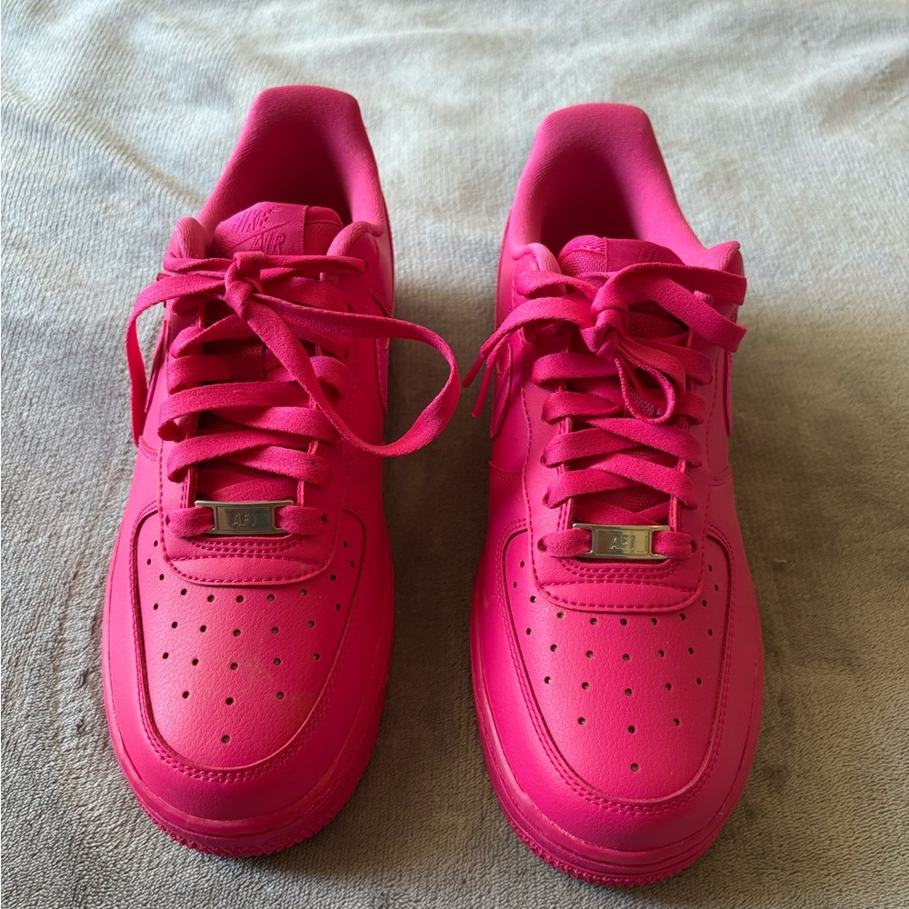 Fireberry Air Force ones brand new